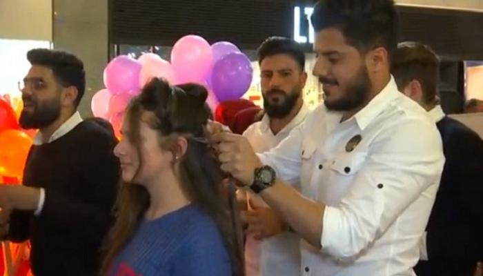"التبرع بخصلات الشعر".. مبادرة لإسعاد أطفال السرطان بالأردن