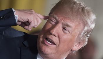 الرئيس الأمريكي دونالد ترامب