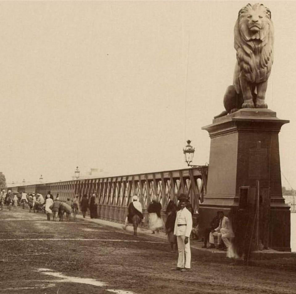 بالصور كوبري قصر النيل 150 عاما على إنشاء أقدم جسور القاهرة
