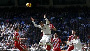 من مباراة ريال مدريد وجيرونا