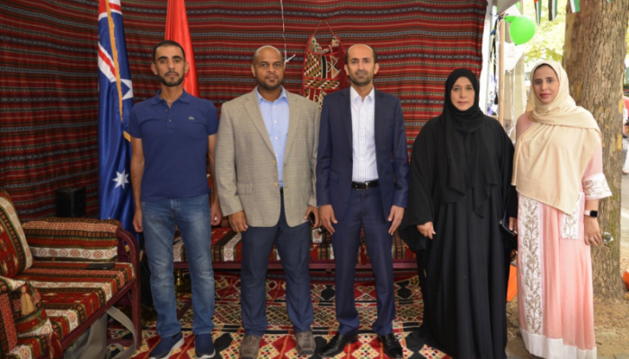 جانب من المشاركة الإماراتية في المهرجان