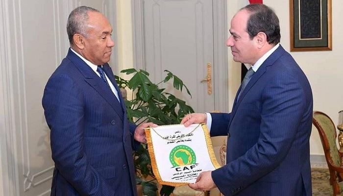 السيسي مع أحمد أحمد
