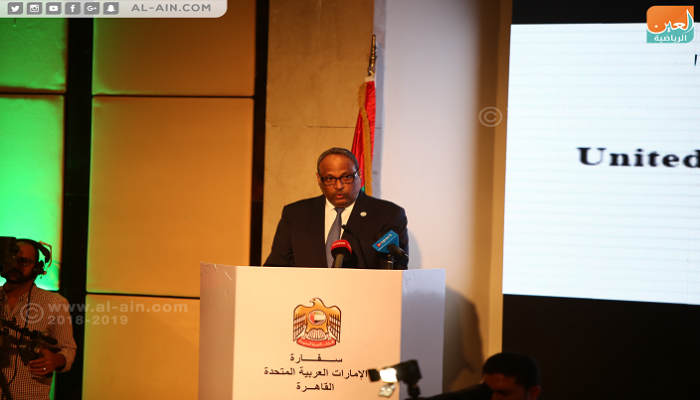المهندس جمعة الجنيبي سفير الإمارات بالقاهرة