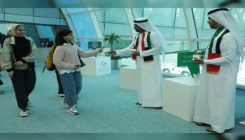 مطار الشارقة يشارك الكويتيين فرحتهم باليوم الوطني