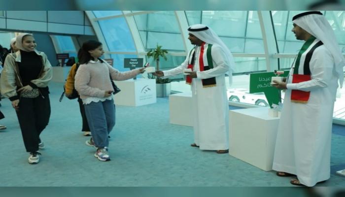 مطار الشارقة يشارك الكويتيين فرحتهم باليوم الوطني