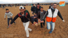 بالصور.. استشهاد طفل وإصابة 30 في الجمعة الـ48 لمسيرة العودة شرق غزة