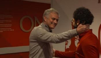 محمد صلاح وجوزيه مورينيو