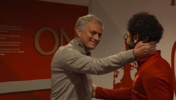 محمد صلاح وجوزيه مورينيو