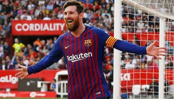 ليونيل ميسي لاعب برشلونة