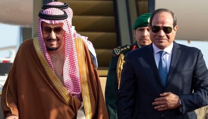 الرئيس السيسي يستقبل الملك سلمان بن عبد العزيز