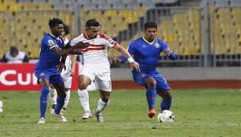 من مباراة الزمالك وبترو أتلتيكو