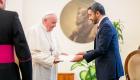 محمد بن زايد يشكر البابا فرنسيس على زيارته التاريخية للإمارات