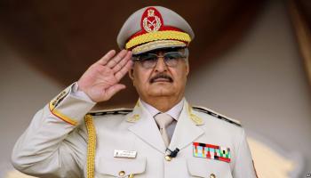 القائد العام للقوات المسلحة الليبية المشير خليفة حفتر