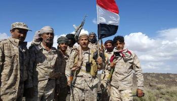 جنود الجيش اليمني في أحد جبال صعدة -أرشيف
