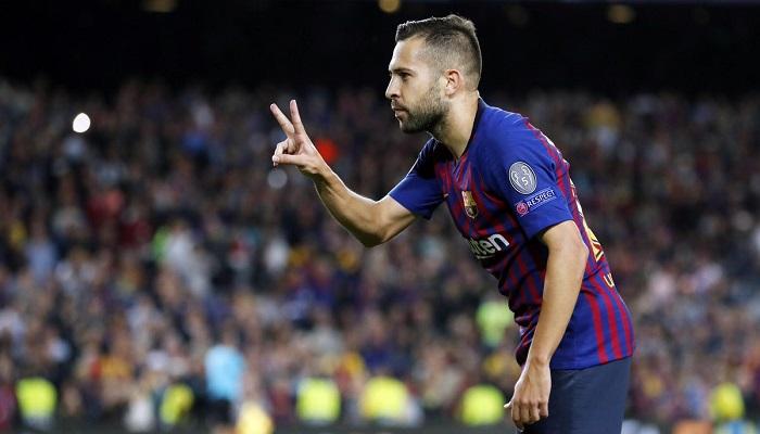جوردي ألبا ظهير برشلونة