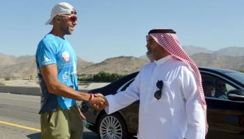 الرحالة الإماراتي الدكتور خالد جمال السويدي