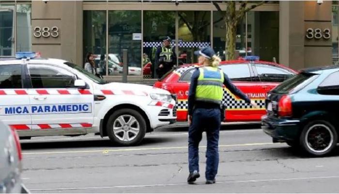 حادثة سابقة لإطلاق نار خارج مبنى الشرطة الفيدرالية الأسترالية