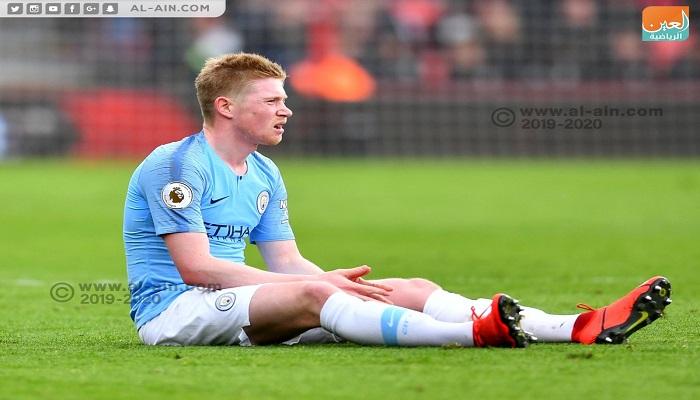 كيفين دي بروين لاعب مانشستر سيتي