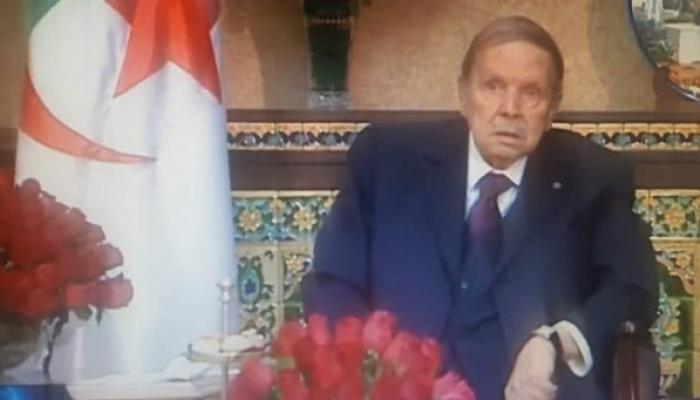 صورة لآخر ظهور للرئيس الجزائري عبدالعزيز بوتفليقة