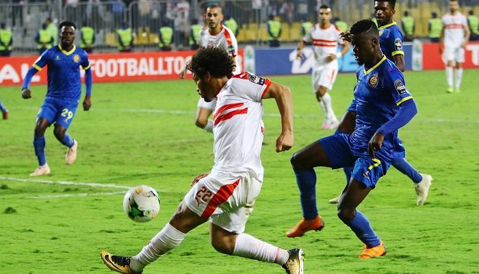 من مباراة الذهاب بين الفريقين