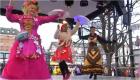 بائعات الفواكه والخضراوات في ميونيخ يؤدين رقصتهن الكرنفالية السنوية