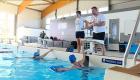 بالصور.. فرنسيتان تتحديان العالم في السباحة بالأولمبياد الخاص أبوظبي