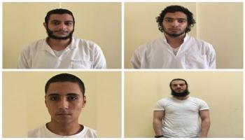 4 من المتهمين في القضية - أرشيفية