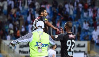 مبارك بوصوفة لاعب الشباب السعودي 