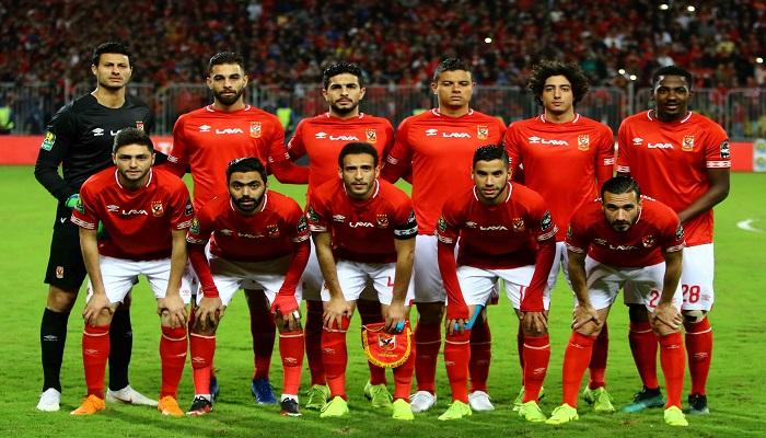 لاعبو الأهلي المصري