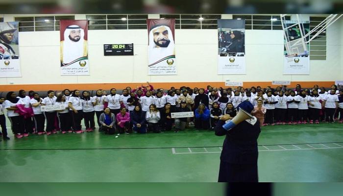 يوم رياضي بمدرسة خولة بنت الأزور للنساء العربيات