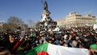بالصور.. جزائريون في فرنسا يتظاهرون ضد ترشح بوتفليقة