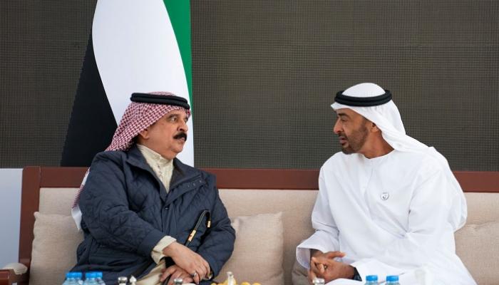 الشيخ محمد بن زايد آل نهيان وملك البحرين