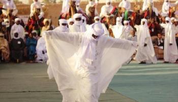 جانب من احتفالات لقبائل التبو الليبية 