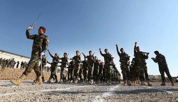 عناصر تابعة لقوات البشمركة العراقية
