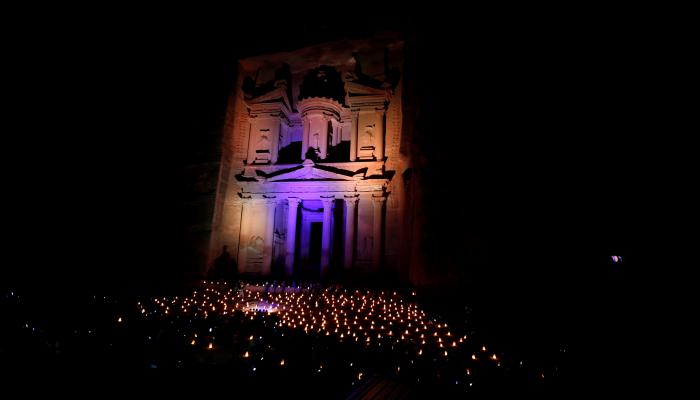 مدينة البتراء الأردنية الأثرية