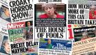 صحف بريطانية: هزيمة مدوية لـ"ماي" بعد رفض اتفاق "بريكست"