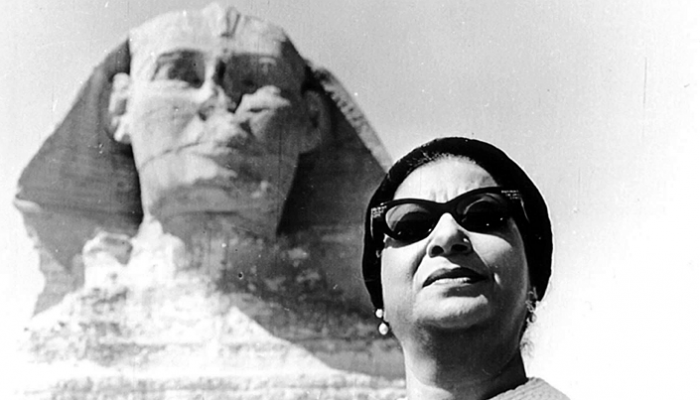 الفنانة المصرية أم كلثوم "كوكب الشرق"