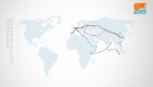 14 ألف رحلة لقطارات الشحن بين الصين وأوروبا بنهاية فبراير