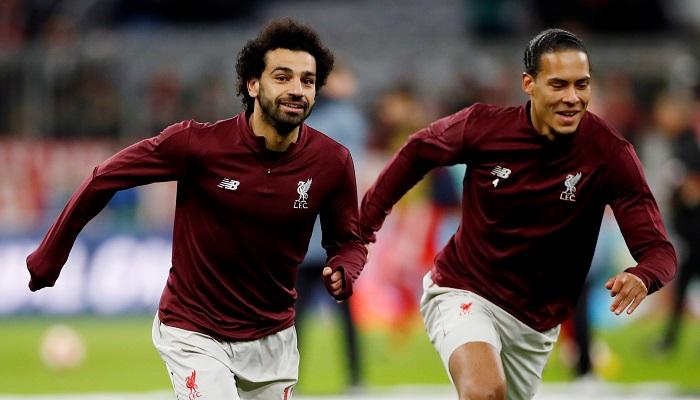 فان دايك ومحمد صلاح