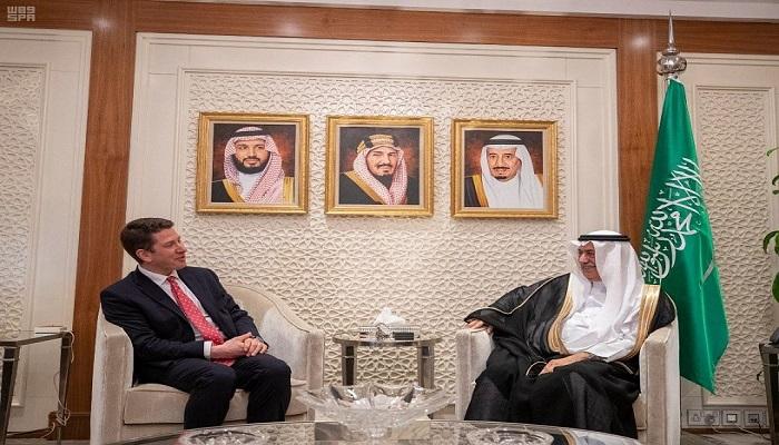 وزير الخارجية السعودي ونائب مستشار الأمن القومي البريطاني
