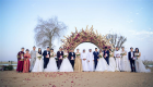 بالصور.. "بحيرات الحب" في دبي تستضيف حفل زفاف جماعي صيني
