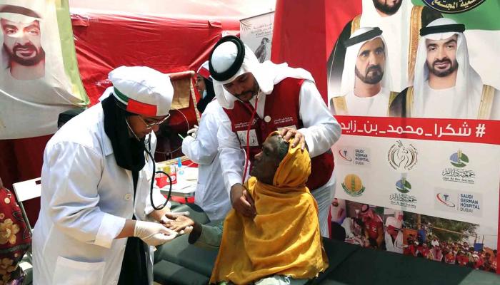 حملة الشيخة فاطمة الإنسانية تدشن مخيم زايد الخير لعلاج لاجئي الروهينجا