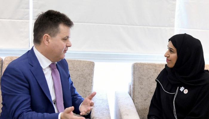 حصة بوحميد تبحث مع مسؤول ألماني سبل تمكين أصحاب الهمم