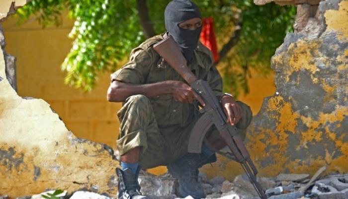 أحد عناصر الجيش الصومالي