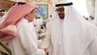 محمد بن زايد يستقبل السفير السعودي لدى الإمارات 