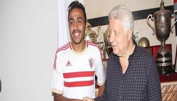 مرتضى منصور رئيس الزمالك وكهربا 