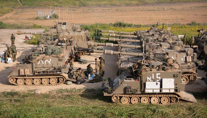 حشود الجيش الإسرائيلي قرب حدود غزة