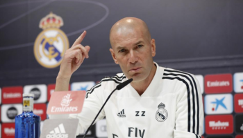 زين الدين زيدان مدرب ريال مدريد