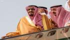 العاهل السعودي يصل الرياض بعد زيارة قصيرة إلى البحرين 