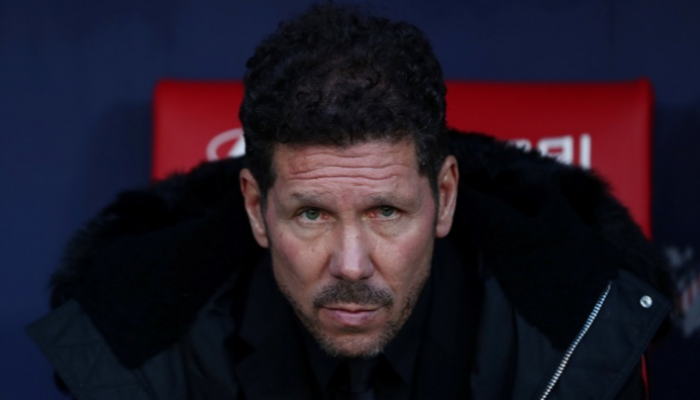 سيميوني مدرب أتلتيكو مدريد